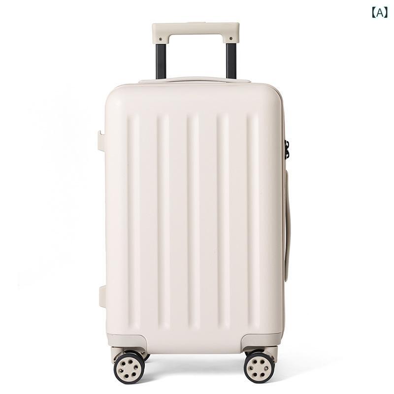 ・開閉方式: ジッパー・素材: ABS+PC・機能: 耐摩耗・車輪: 万向輪・柄: 無地・スタイル: ミニマリスト・内張り: ポリエステル・カラー展開: ベージュ、ダークグレー、ブラック、ミリタリーグリーン・サイズ展開: 66.66cm、79.99cm、93.32cm・重量: 3.8kg・錠: TSAダイヤルロック・対象シーン: ビジネス旅行