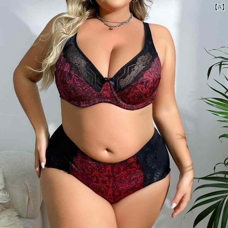 レディース ブラジャー ショーツ セット レース ワイヤー入り フルカップ 超薄型 ...