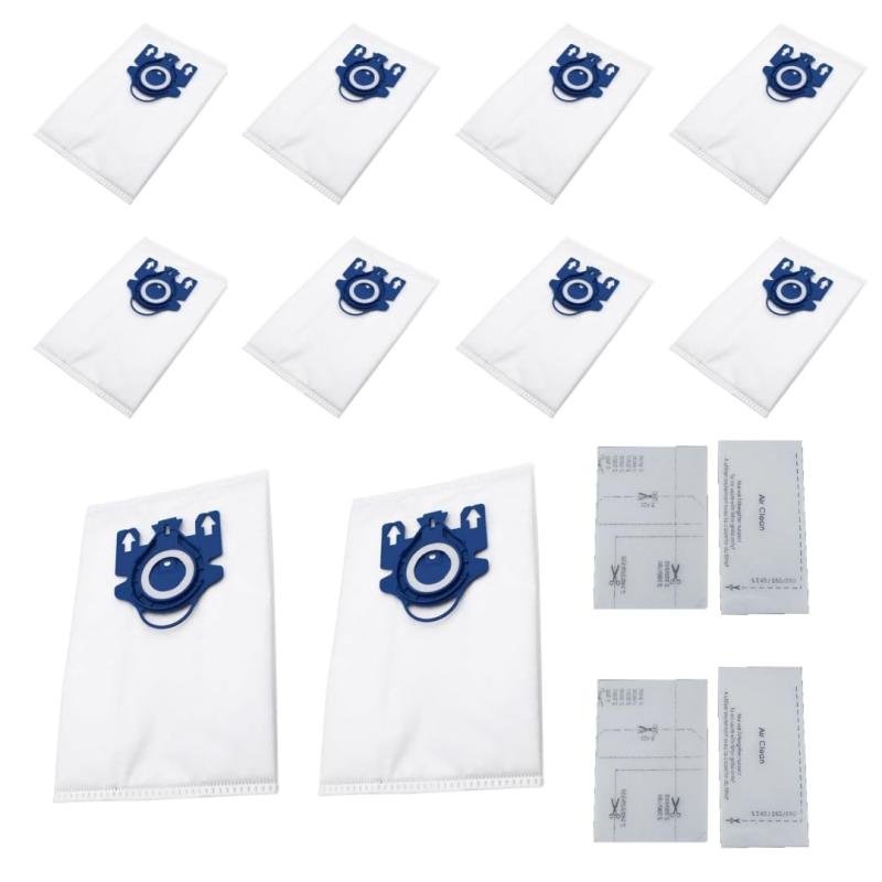 ミーレ対応 掃除機 ダストパック 10個 フィルター セット 紙パック 互換 Miele対応 3D ダストバッグ 交換 パック 交換用 掃除機用 使い捨て