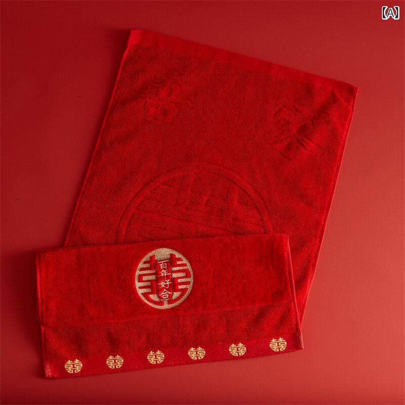 ・主な素材: 綿100%・制作工艺: 刺繍・重量: 約120g・カラー展開: 百年好合・サイズ展開: 35×75cm・カテゴリ: 毛巾