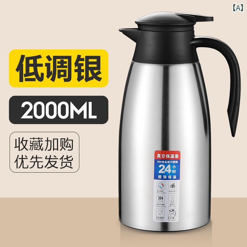 保温ボトル ステンレス製 真空断熱 コーヒーポット 欧風デザイン 家用 暖瓶 ステンレス色 高雅紅 ローズゴールド ゴールド ローズレッド ロマンティックパープル 304素材 12-24時間保温 3-4時間保温 容量対応 コーヒー用 日常使い キッチンア