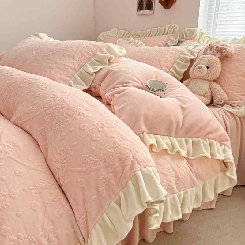 ベッドルームセット秋冬プリンセスス...