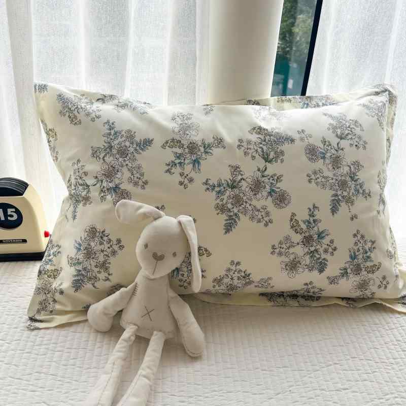 枕套 ピンク 100%コットン プリント柄 カートゥン柄 学生用 シングル 活性染め 現代簡約 40支 斜紋 かわいい 柔らか素材 吸湿性 四季通用 40x60cm 一対装 48x74cm 一対装 50x80cm 一対装 草花柄 草莓柄 ピーチ柄 ハート