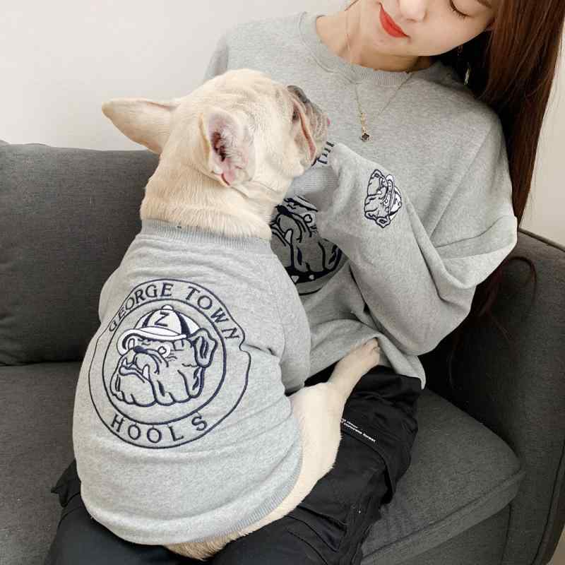 ペット 服 親子 お揃い 犬猫 服装 コットン 素材 ユニセックス ブラック イエロー グレー ピンク カラーバリエーション ゆったり フィット 軽量 吸湿 速乾 機能 部屋着 散歩用 普段使い カジュアル スタイル 通年 対応 小型犬 中型犬 大型犬