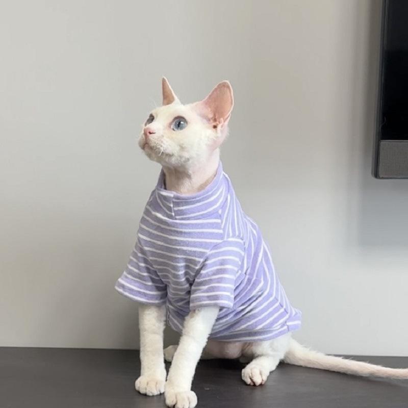 ペット服 スフィンクス猫 秋冬用 無毛猫 巻毛猫 防寒 保暖 服装 ユニセックス ブラック グリーン パープル ポリエステル素材 暖か 二脚タイプ かわいい ペット用 冬服 猫服 ペットアパレル 防寒ウェア 室内用 柔らかい 軽量 暖房不要 コンパクト