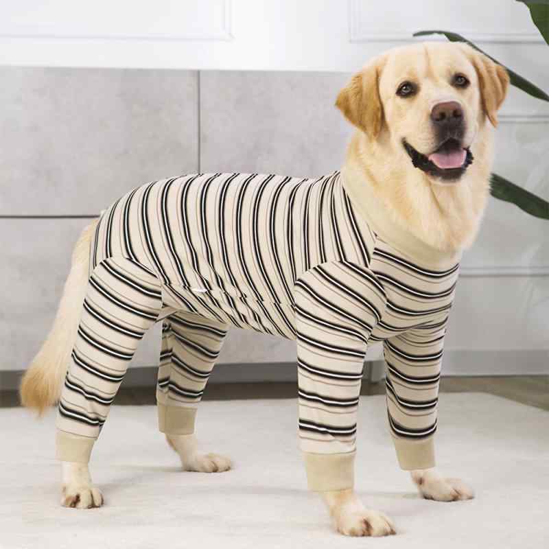 ペット服 犬用 中小型犬 四脚衣 長袖 全包み お腹カバー ホームウェア 防毛抜け 防臭 防汚 春秋 秋冬 通年対応 ポリエステル 素材 ブラック グレー グリーン ピンク系 アイボリー 軽量 伸縮性 高い ユニセックス S M L XL XXL 3XL