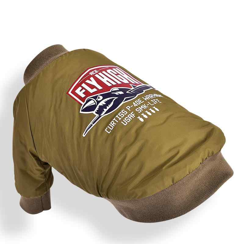 Custom-Made - ペット服 ペットウェア 犬服 犬用スウェット ユニセックス ドッグウェア 飛虎隊ジャケット ブラック 赤 グリーン カジュアルスタイル 暖か素材 普段使い ペット用品 犬服セット