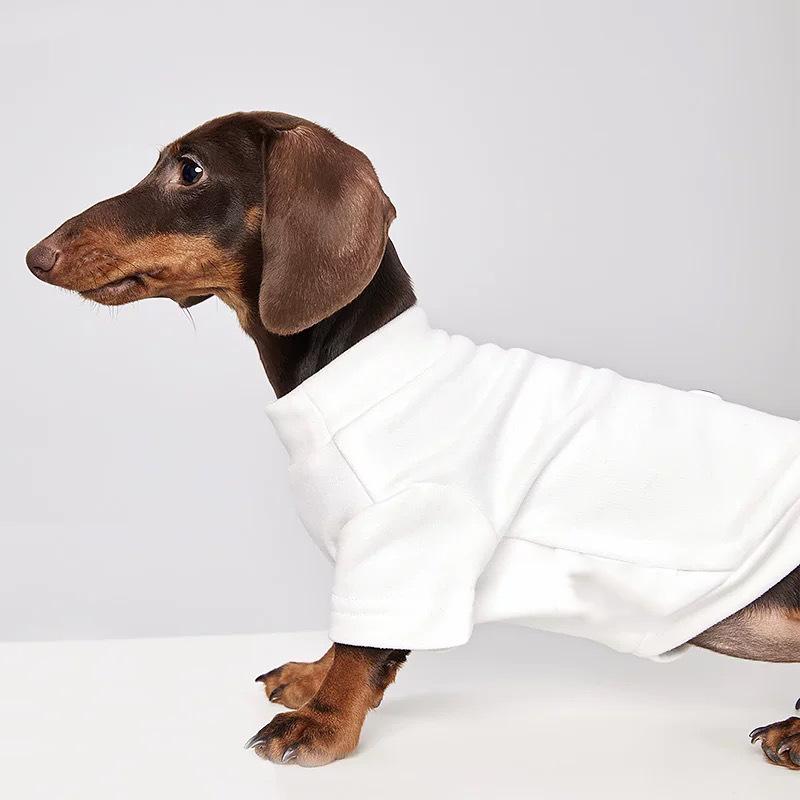 ペット服 ユニセックス 犬猫用 秋冬 暖かさ フリース素材 ポリエステル 肌触り良い 保温内衣 プードル ダックスフンド かわいい 軽量 伸縮性 グレー系 ホワイト ダークグレー メラードカラー ビッグシルエット 普段使い アウトドア