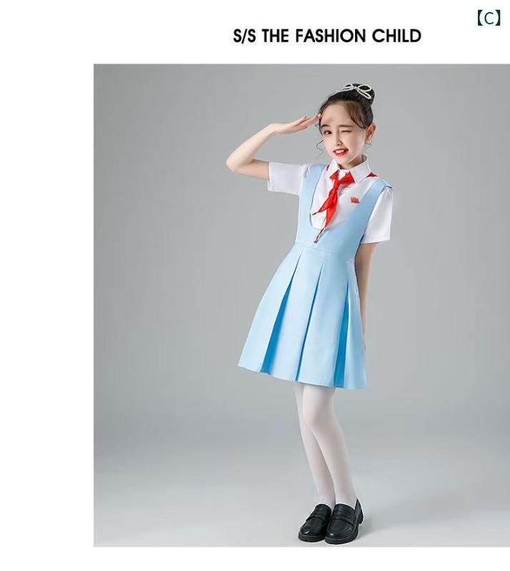 子供合唱服 男女共用 学生パフォーマンス衣装 雷鋒学習風 赤い星モチーフ 紅歌演出用 ニット素材 伸縮性 安全A級 ミリタリーグリーン グリーン 湖ブルー スカイブルー 赤 ダークレッド 通学 学校行事 ダンス ステージ 3-8歳 中小児 100-160 3