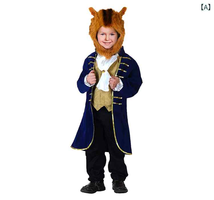 ハロ ウィーン 衣装 男児 公演 祝日 パーティー 美女と野獣 cos 衣装 演技 服 衣装 衣装 男の子