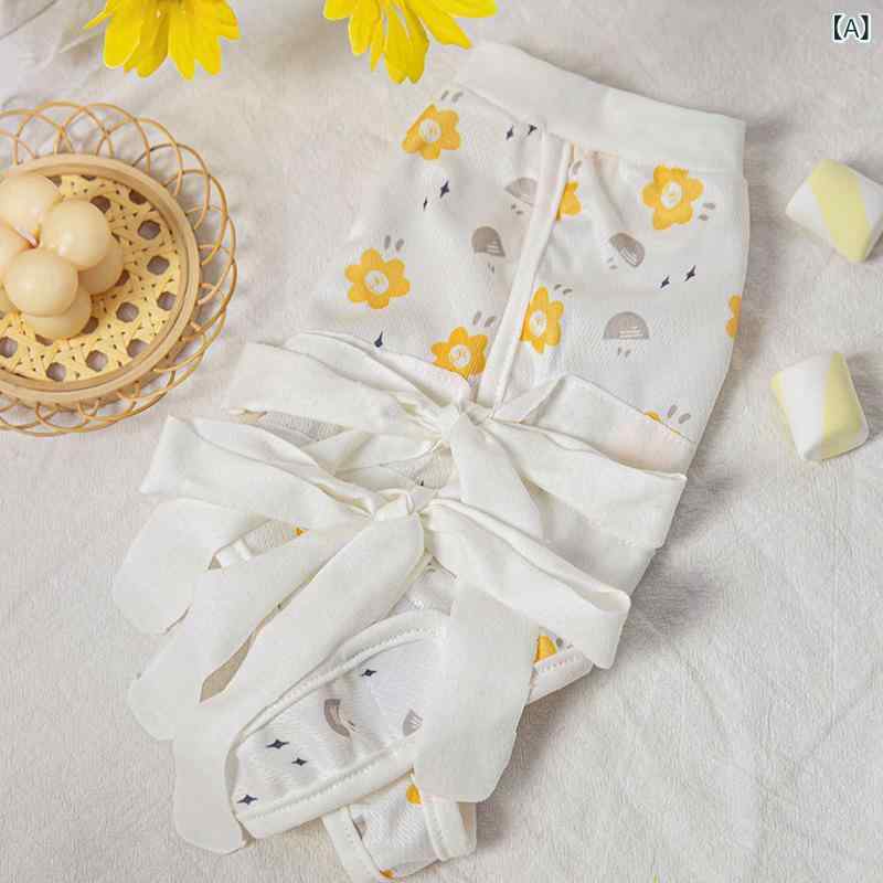 ペット服 猫用 犬用 絶育服 術後服 防舔 断乳服 薄手 夏用 接触冷感 軽量 かわいい 花柄 猫柄 黄色 ブルー カジュアル 通気性 伸縮性 室内用 アウトドア ユニセックス