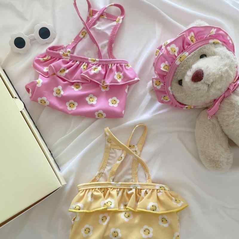 ペット用 犬用 ユニセックス 猫用 連体 吊り下げ ビキニ 透気性 背心 泳装 犬服 ペットウェア かわいい ピンク系 花柄 イエロー系 花柄 速乾 アウトドア 夏用 軽量 伸縮性 氨纶素材 通気 遊泳服 ペットビキニ ペット水着