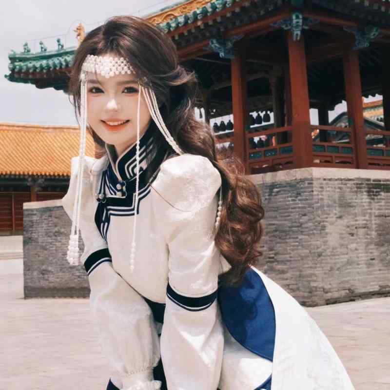 コスプレ衣装 男女用 蒙古風 武侠漢服 少数民族デザイン 西蔵スタイル 旅写写真セット 雪ニール生地 氨纶混紡 PU素材 伸縮性 軽量 春夏向け 民族舞用 ゲームテーマ 35-39歳向け カジュアルコスチューム