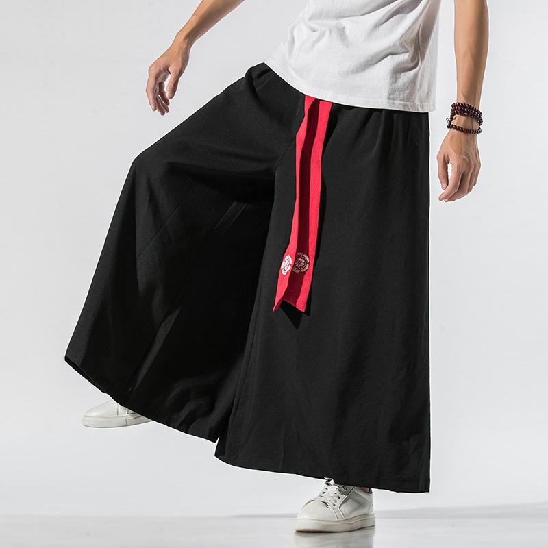 ・カテゴリ: 漢服・スタイル: 中国風・主な素材: 麻類混紡・主面料成分: 亚麻20%・適用シーン: 休闲・適用男女: 男・カラー展開: 黒色、孔雀藍、浅藍色、藏青色、白色、酒紅・サイズ展開: M、L、XL、2XL、3XL