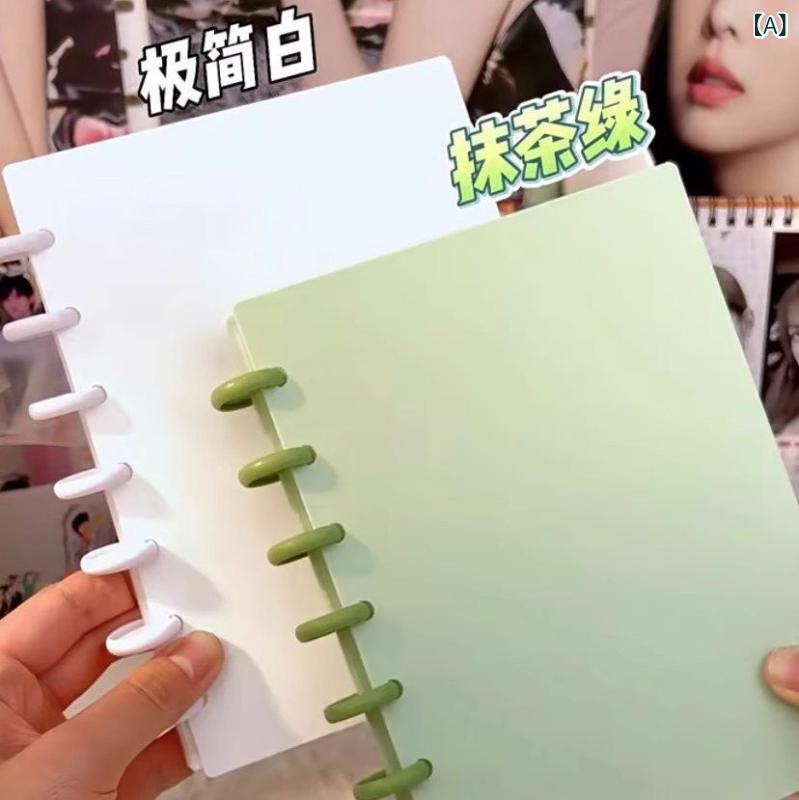透明 活頁 フォトアルバム かわいい 収納 アルバム インスタントカメラ 専用 四角グリッド ページ 10cm サイズ 抹茶グリーン ホワイト ブラック ピンク カラーバリエーション PP素材 軽量 耐久性 家族写真 思い出整理 日常使い ギフト向き