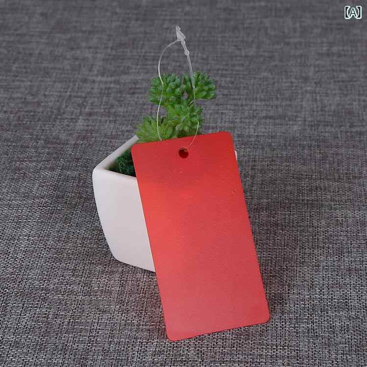 ・素材: 彩色PVC・印刷形式: UV印刷・サイズ展開: 5.3×3.3cm、5×9cm、5cm円形・カラー展開: 白色、粉色、黄色、紫色、灰色、緑色、青色、黒色、橙色、大紅色、透明磨砂