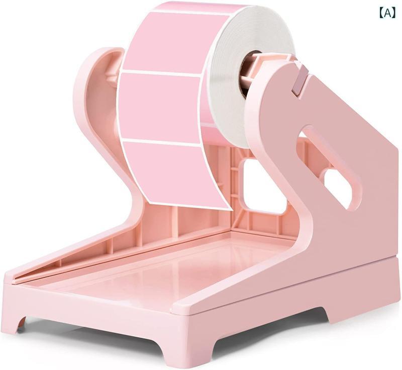 ラベルシール 熱敏紙 不干着 丸型 防水 耐油 物流 配送 ラベル プリンター用 ホワイト ブラック ピンク ブルー イエロー ホログラム 透明 折りたたみ ロール紙 耐久性 伸縮性 常温対応 電子面単 快递 プリント 強力接着 事務用品 梱包資材