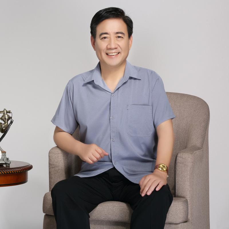 シャツ メンズ 男性用 紳士 父親 お父さん シニア 中高年 半袖 薄手 形態安定 イージーケア ノーアイロン トップス カットソー カジュアル 涼しい 通気性 清涼感 大きめ ゆったり 大きいサイズ ビッグサイズ shadowtail-11164166 シャドーテール パッケージ画像