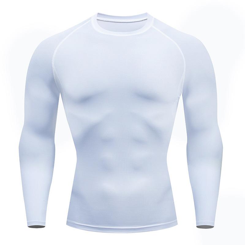 Tシャツ メンズ 長袖 スポーツウェア アンダーシャツ インナー 緊密 フィット 速乾 通気性 トップス ランニング ワークアウト トレーニング ジム 筋トレ フィットネス 吸汗 軽量 ブラック 伸縮性