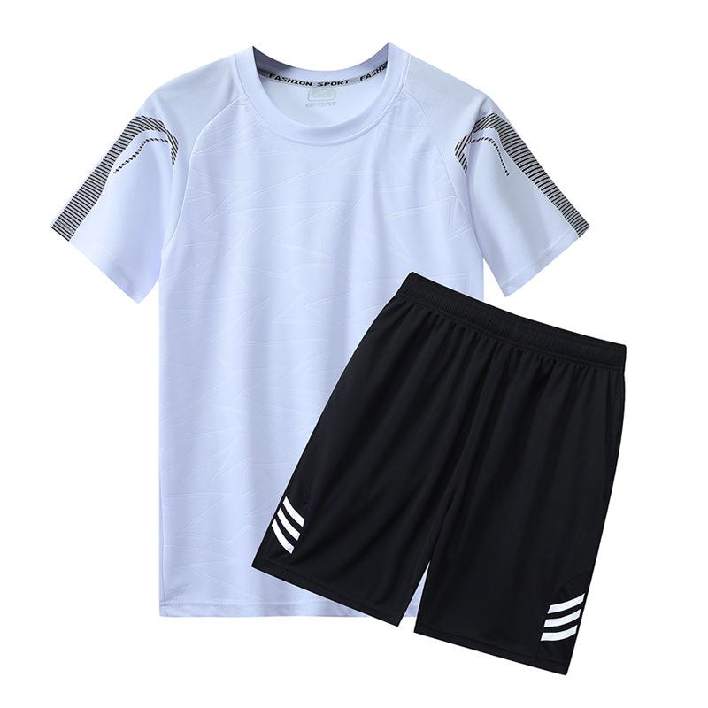 速 乾 衣 男 2024 ランニング スーツ 半袖半 パンツラウンドネック Tシャツ ゆったり 氷 糸 フィット ネス大 サイズ スポーツ スーツソースカテゴリ: スタイル: スポーツ厚さが薄い: 普通貨物番号: 2206パンツ長さ: ショートパンツトップスデザイン: Tシャツトップス袖の長さ: 半袖帽子付きですか: 帽子なし季節にぴったり: 夏ゴールドラッシュのカテゴリ: 青春流行(18 ~ 24歳)生地名: 化学繊維系混紡メイン生地成分: ポリエステル繊維 (ポリエステル)メイン生地成分の含有量: 100適用シーン: スポーツ在庫タイプ: 全体ブランド: その他カラー: ホワイト,蛍光緑,黒,グレー,ブルー,紺色サイズ: M,L,Xl,Xxxl,Xxxl,Xxxxxx,5xl: ,,,,独立駅,,その他主な地域: アフリカ,ヨーロッパ,南米,東南アジア,北アメリカ,北东アジア,中東,その他認可可能な自社ブランドます: いいえ品質検査報告番号: なし製品カテゴリ: メンズカジュアルスーツ