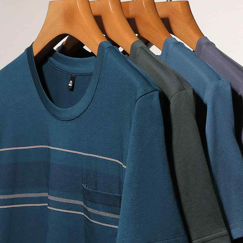 Tシャツ メンズ 父の日 ギフト 綿 ラウンドネック 半袖 ポケット付き スポーツ カジュアル 通気性 肌に優しい 部屋着 普段使い shadowtail-11184190 シャドーテール パッケージ画像