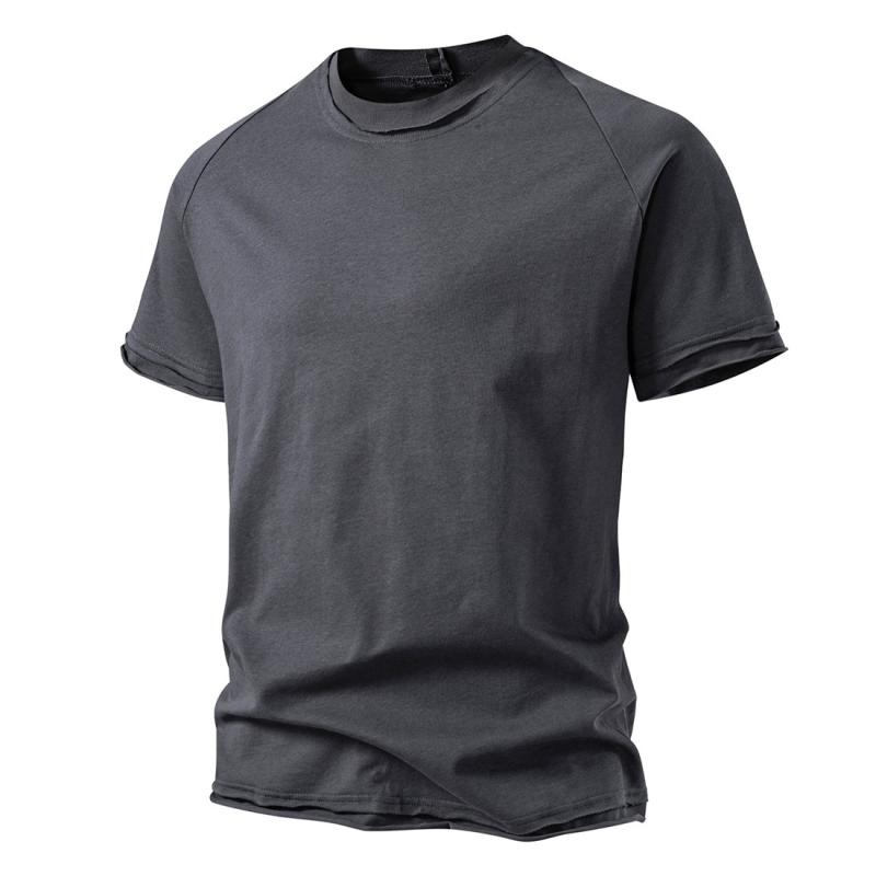 Tシャツ メンズ 半袖 春夏 レイヤード フリンジ ビッグシルエット トップス カジュアル ゆったり トレンド 切りっぱなし ラウンドネック 綿混 オーバーサイズ 普段着 デイリー使い ストリート系 シンプル 無地 重ね着風 コットン・カテゴリ: Tシャツ・スタイル: 運動カジュアル・主な素材: 綿混紡・素材比率: 綿81-90%・柄: 無地・シルエット: ルーズフィット・デザイン: プルオーバー・ネックライン: クルーネック・袖丈: 半袖・フード: なし・厚さ: 普通・誤差: 1-3cm・デザイン詳細: 二重毛羽立ち・カラー展開: ダークグレー, ライトグレー, ブラック, ホワイト・サイズ展開: S, M, L, XL・対象: メンズ・年齢層: 大人