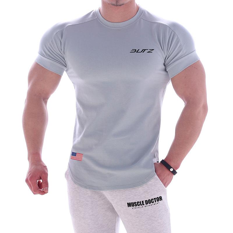 Tシャツ メンズ 半袖 速乾 スポーツ トレーニング ウェア カジュアル ジム フィットネス トップス 運動用 部屋着 オールシーズン 伸縮性・カテゴリ: Tシャツ・柄: 字母・対象年齢: 成年・性別: 男性・スタイル: スポーツカジュアル・ネックライン: クルーネック・袖丈: 半袖・素材: ポリエステル繊維(ポリエステル)90%・用途: ランニング・カラー展開: ブラック白ロゴ,ホワイト黒ロゴ,淡ブルー黒ロゴ,ブラック無地,ホワイト無地,淡ブルー無地,ブラック蛍光黄ロゴ,淡ブルー五星国旗ロゴ,ブラック五星国旗ロゴ,ホワイト五星国旗ロゴ,麻グレー黒ロゴ,カーキ黒ロゴ,麻グレー無地,カーキ無地,麻グレー五星国旗ロゴ,カーキ五星国旗ロゴ・サイズ展開: M,L,XL,XXL