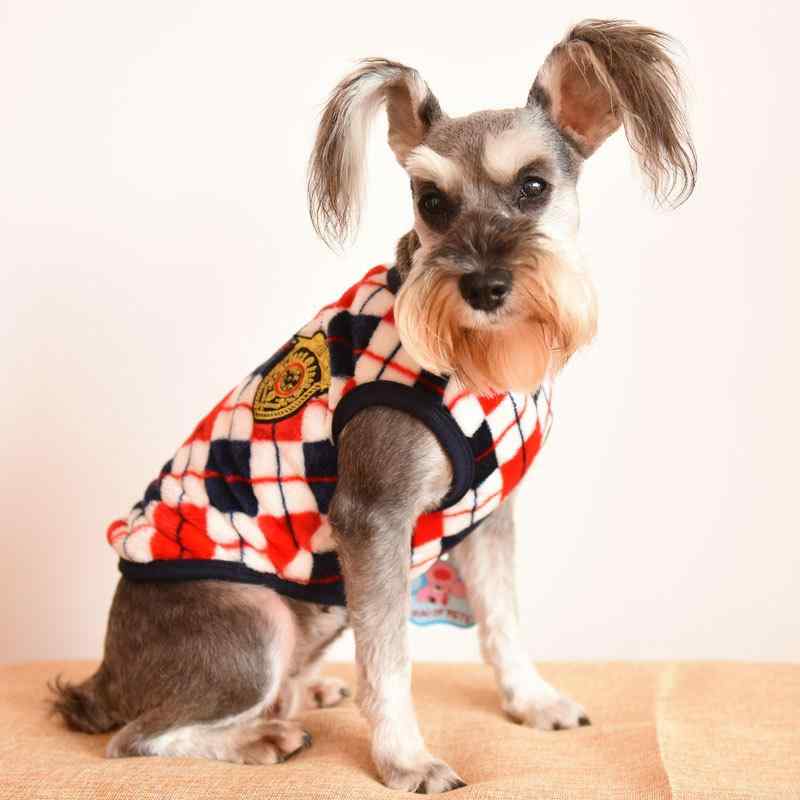 ペット服 ベスト 女の子 男の子 フランネル プリント柄 犬服 ゴールデンレトリバー 大型犬 イギリス風 アーガイルチェック おしゃれ・素材: サンゴフリース・カテゴリ: ペット服・スタイル: 英吉利風・性別: ユニセックス・カラー展開: 藏青赤チェック、藏青灰チェック・サイズ展開: XS, S, M, L, XL, XXL, 3XL, 4XL, 5XL, 6XL・重量: 25g