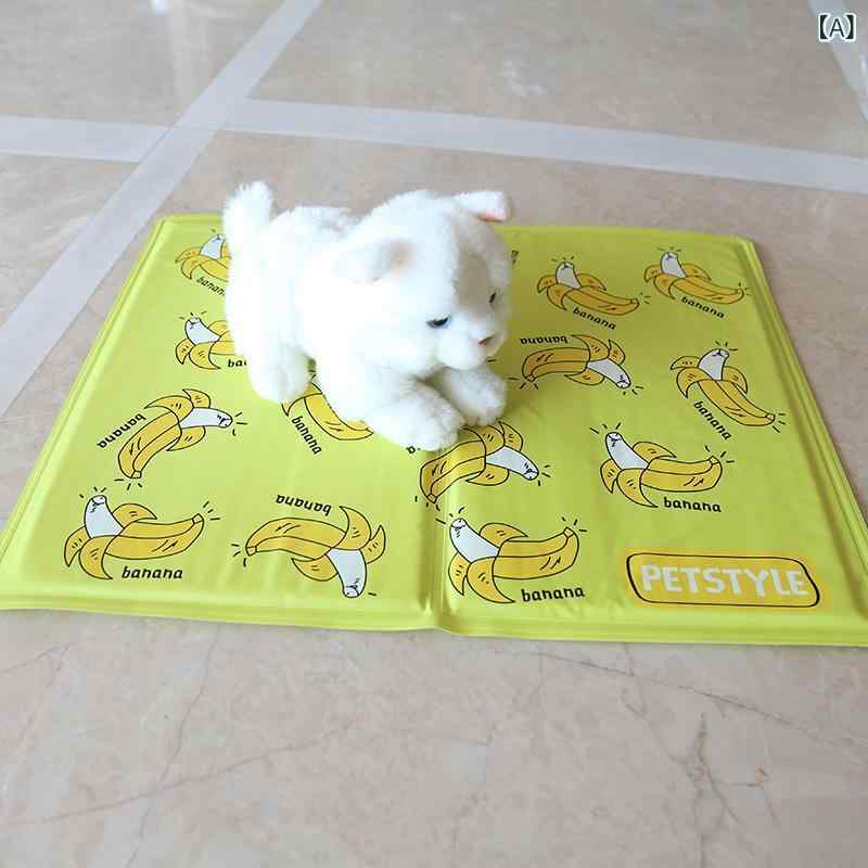 ペット用品 マット ペット用 冷却マット 犬 猫 接触冷感 暑さ対策 涼感 敷きパッド...