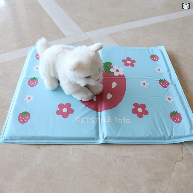 ペット用品 マット ペット用 冷却マット 犬 猫 接触冷感 暑さ対策 涼感 敷きパッド...