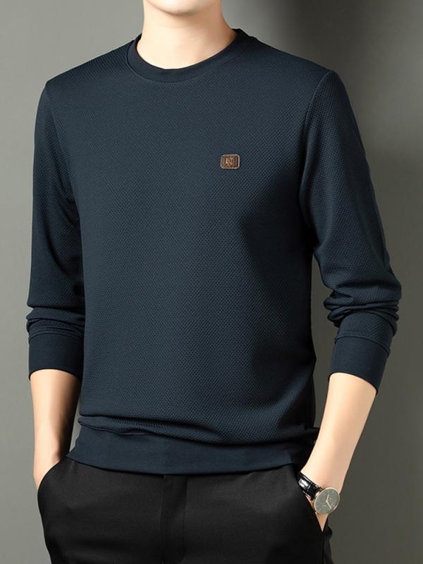 Tシャツ メンズ 長袖 ラウンドネック トップス カットソー ゆったり ビッグシルエット 春秋 ビジネス カジュアル 普段使い インナー・カテゴリ: Tシャツ・スタイル: ベーシック・柄: 無地・フィット感: ルーズフィット・デザイン: プルオーバー・ネックライン: クルーネック・袖丈: 長袖・フード: フードなし・厚さ: 普通・生地の素材: 化繊混紡・素材構成: 96%以上・シーン: デイリー・加工: 形態安定加工・カラー: ネイビー、ダークグリーン、オフホワイト、ブラック、コーヒー、レンガレッド・サイズ展開: M、L、XL、XXL、3XL、4XL・重量: 180g-250g・機能性: 透湿、吸湿速乾・対象年齢層: 大人・性別: 男性