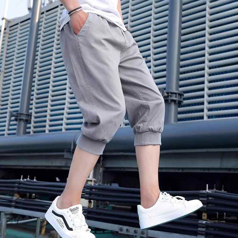 七分パンツ メンズ クロップドハーフパンツ 接触冷感 薄手 軽量 吸汗速乾 撥水 ス...