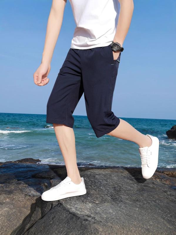 七分丈パンツ メンズ 夏 大きいサイズ ショートパンツ ハーフパンツ 接触冷感 涼し...