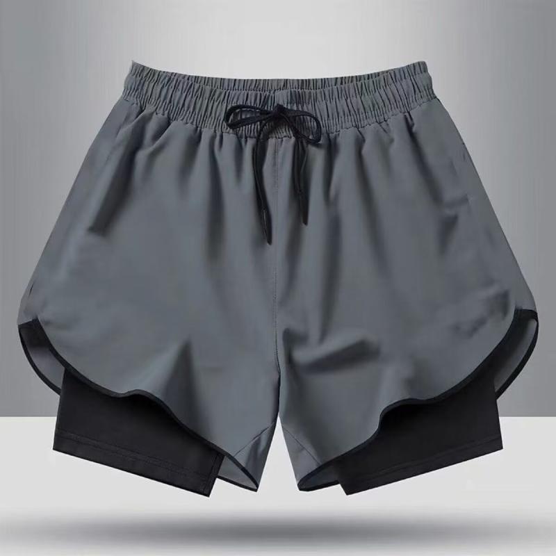 ハーフパンツ メンズ 運動 スポーツ ショートパンツ ダブルインナー インナー付き ...