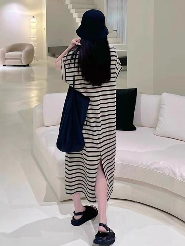 マタニティワンピース レディース 妊婦服 授乳服 半袖 ポロ襟 襟付き マーメイド ...