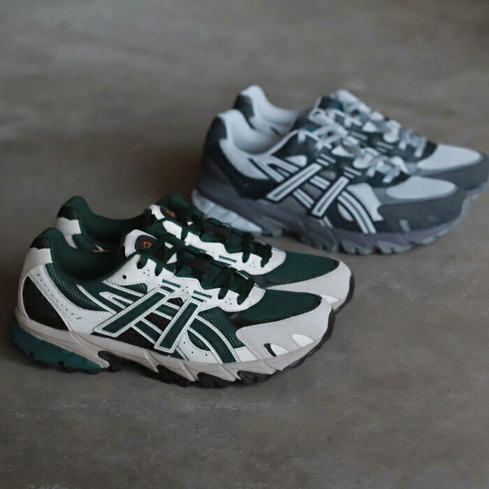 asics スニーカー アシックス メンズ レディース スポーツスタイル スニーカー GEL-SONOMA TR62 グレー系/フォレストナイト×クリーム 2色展開 2026春夏新作