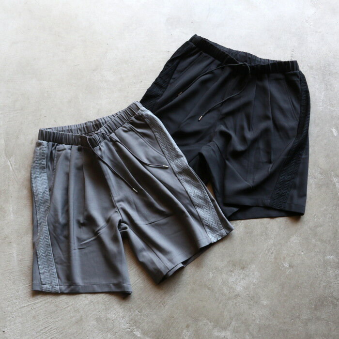 Rakuten - CHARGER ショーツ チャージャー オリジナル キューバ ショート パンツ Cuba Short pants グレー/ブラック Gray/Black 2色展開 2026春夏新作