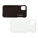 大特価 期間限定特別価格【5月6日13:00まで】公式 即日発送 正規商品 CLANE iphoneケース クラネ アイフォンケース iPHONE CASE iPhone11 XR ブラック クリア BLACK CLEAR 2色展開