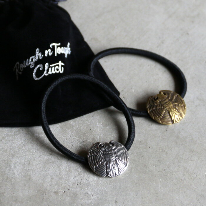 CLUCT アクセサリー ヘアゴム 髪留め メンズ レディース クラクト コンチョ ヘアゴム SUNNYDALE CONCHO 真鍮 BRASS シルバー/アンティーク 2025秋冬新作