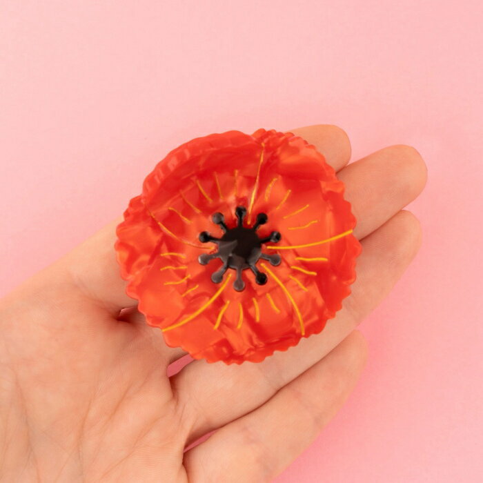 【感謝祭 今だけの特別価格】【公式通販 3,980円以上 送料無料 ブランド袋付き】ククシュゼット 正規商品 ヘア アクセ クリップ かわいい 花 フランス ギ...