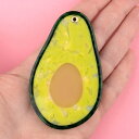 予約 7月下旬入荷予定 ククシュゼット 正規商品 手鏡 コンパクト ミラー スライド式 野菜 かわいい フランス おしゃれ Coucou Suzette アボカド ミラー Avocado Mirror グリーン Green