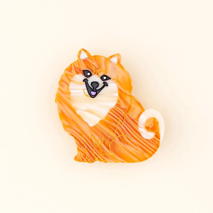 【感謝祭 今だけの特別価格】【公式通販 3,980円以上 送料無料 ブランド袋付き】ククシュゼット 正規商品 ヘア アクセ ピン クリップ 犬 かわいい フラン...