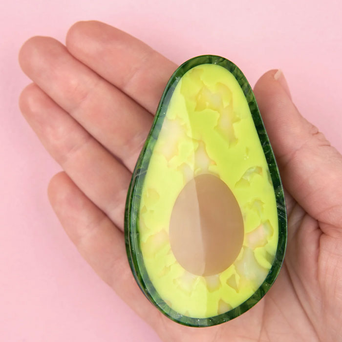 【感謝祭 今だけの特別価格】ククシュゼット 正規商品 ヘア アクセ ギフト 新作 野菜 個性的 Coucou Suzette アボカド ヘア クロー Avoca...