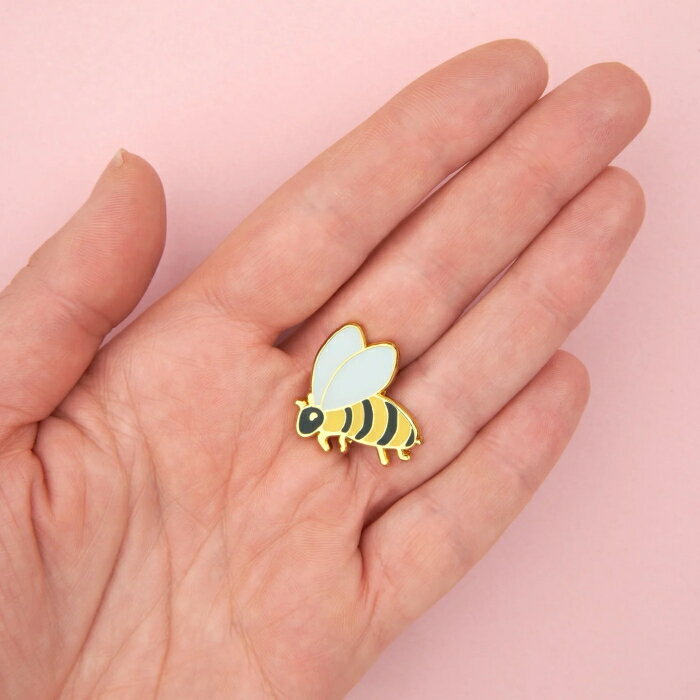 Rakuten - ククシュゼット 正規商品 ピンバッジ ブローチ かわいい おしゃれ フランス 個性的 Coucou Suzette ビー ピン 蜂 蜜蜂 Bee Pin イエロー×ブラック