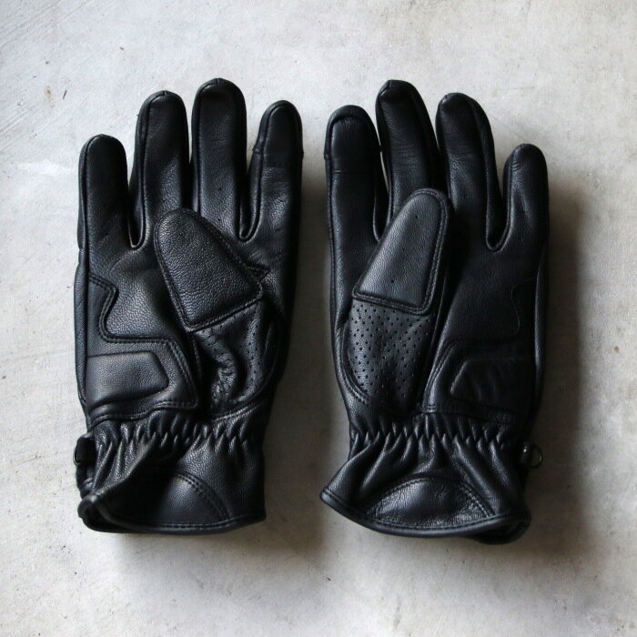 大特価 期間限定価格【6月22日13:00まで】デウス グローブ DEUS EX MACHINA ライダース フレンド グローブ RIDERS FRIEND GLOVES ブラック BLACK 2024秋冬新作