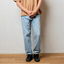 エディットクロージング デニム EDIT CLOTHING ダメージ ルーズ デニム DAMAGE LOOSE DENIM スカイ SKY 2024春夏新作