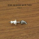 idealism sound　ピアス,イデアリズムサウンド ピアス,　SILVER　ネイルスタッズピアス　　北欧ピアス 通販