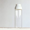 キントー KINTO 耐熱ガラス ボトル オシャレ CAPSULE ウォーターカラフェ 1L ホワイト
