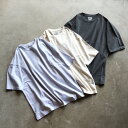 ONEITA POWER-T Tシャツ オニータ ピグメント ダイ ヘビー Tシャツ Pigment dyed heavy tee アッシュ/ブラック/ナチュラル 3色展開 2025春夏新作