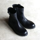 パドローネ ブーツ ショート ワーク ブーツ 防水レザー 革靴 PADRONE SHORT WORK BOOTS WATER PROOF LEATHER ブラッ...